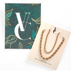 Vertical Collection Vera Braided Necklace Set